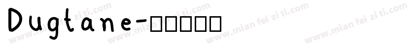 Dugtane字体转换