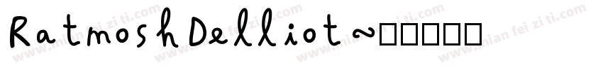 RatmoshDelliot字体转换