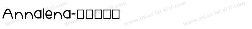 Annalena字体转换
