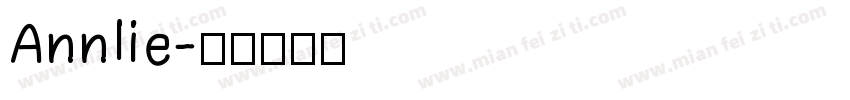Annlie字体转换