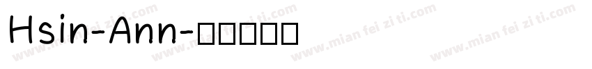 Hsin-Ann字体转换