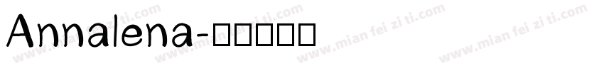 Annalena字体转换