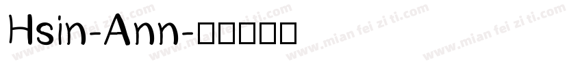 Hsin-Ann字体转换