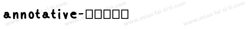 annotative字体转换
