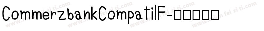 CommerzbankCompatilF字体转换