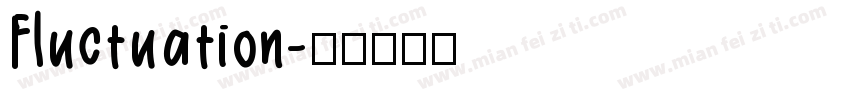 Fluctuation字体转换