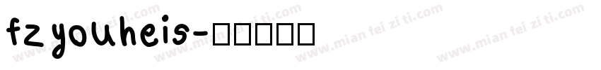 fzyouheis字体转换