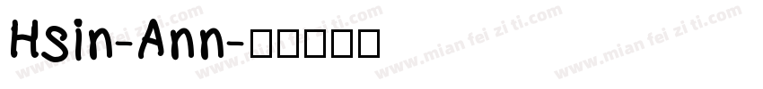 Hsin-Ann字体转换