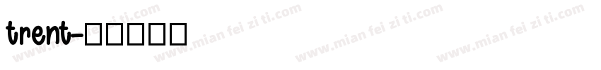 trent字体转换