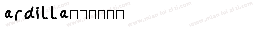 ardilla字体转换
