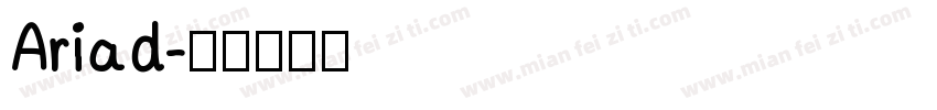 Ariad字体转换