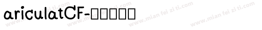 ariculatCF字体转换