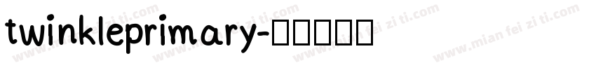 twinkleprimary字体转换
