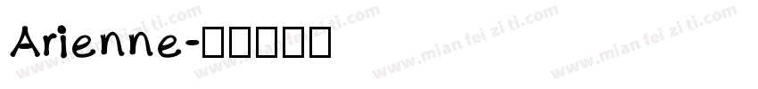 Arienne字体转换
