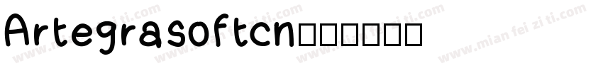 Artegrasoftcn字体转换
