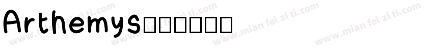 Arthemys字体转换