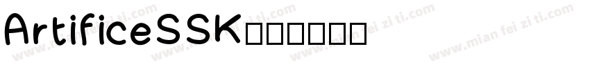 ArtificeSSK字体转换
