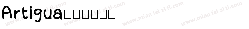 Artigua字体转换
