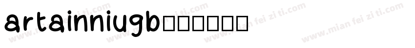 artainniugb字体转换