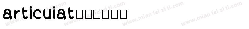 articuiat字体转换