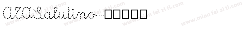 ATOSalutino字体转换