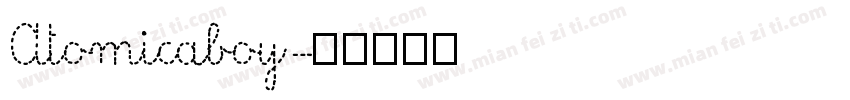 Atomicaboy字体转换