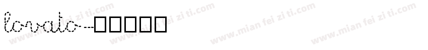 lovato字体转换