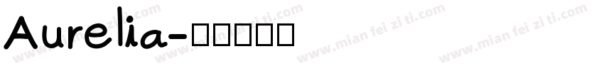 Aurelia字体转换