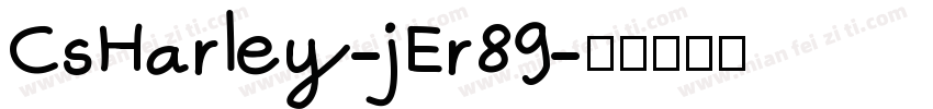 CsHarley-jEr89字体转换