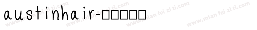 austinhair字体转换