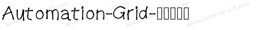 Automation-Grid字体转换