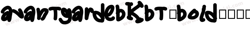 avantgardebkbt-bold字体转换