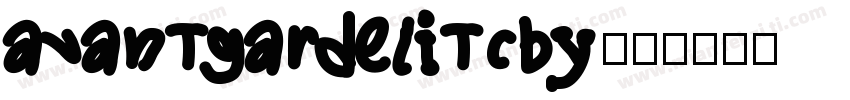 avantgardelitcby字体转换