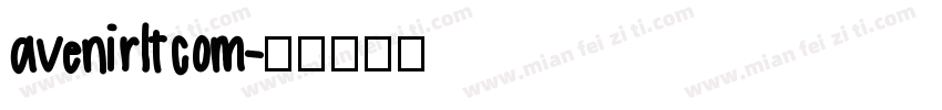 avenirltcom字体转换