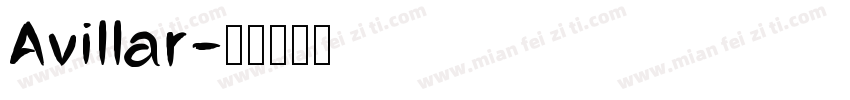 Avillar字体转换