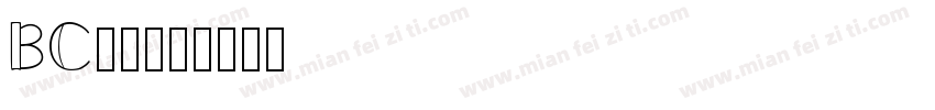 BC字库字体转换