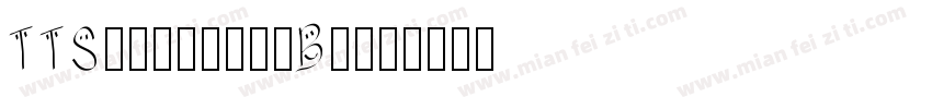 TTSupersizeBk字体转换
