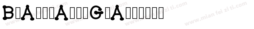 BmArmyA12-G9A字体转换
