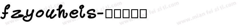 fzyouheis字体转换