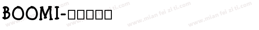 BOOMI字体转换