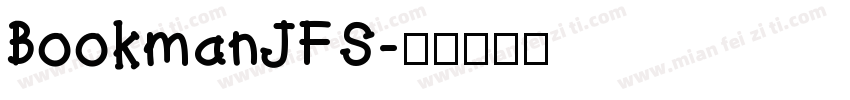 BookmanJFS字体转换