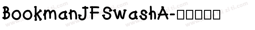 BookmanJFSwashA字体转换