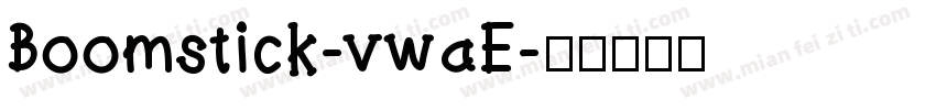Boomstick-vwaE字体转换