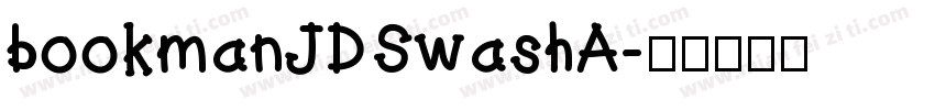 bookmanJDSwashA字体转换