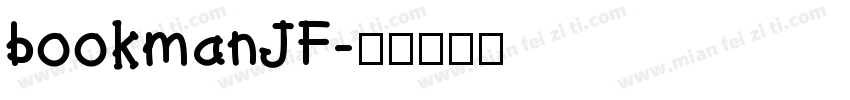 bookmanJF字体转换