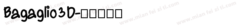 Bagaglio3D字体转换