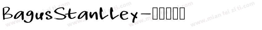 BagusStanlley字体转换