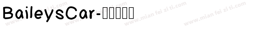 BaileysCar字体转换