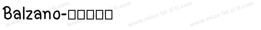 Balzano字体转换