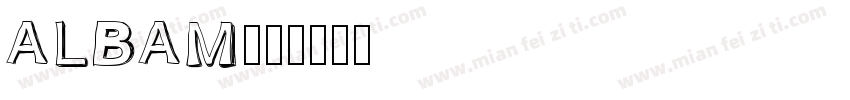 ALBAM字体转换